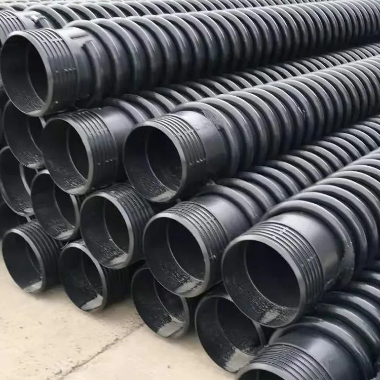 HDPE spiral wound structural wall pipe